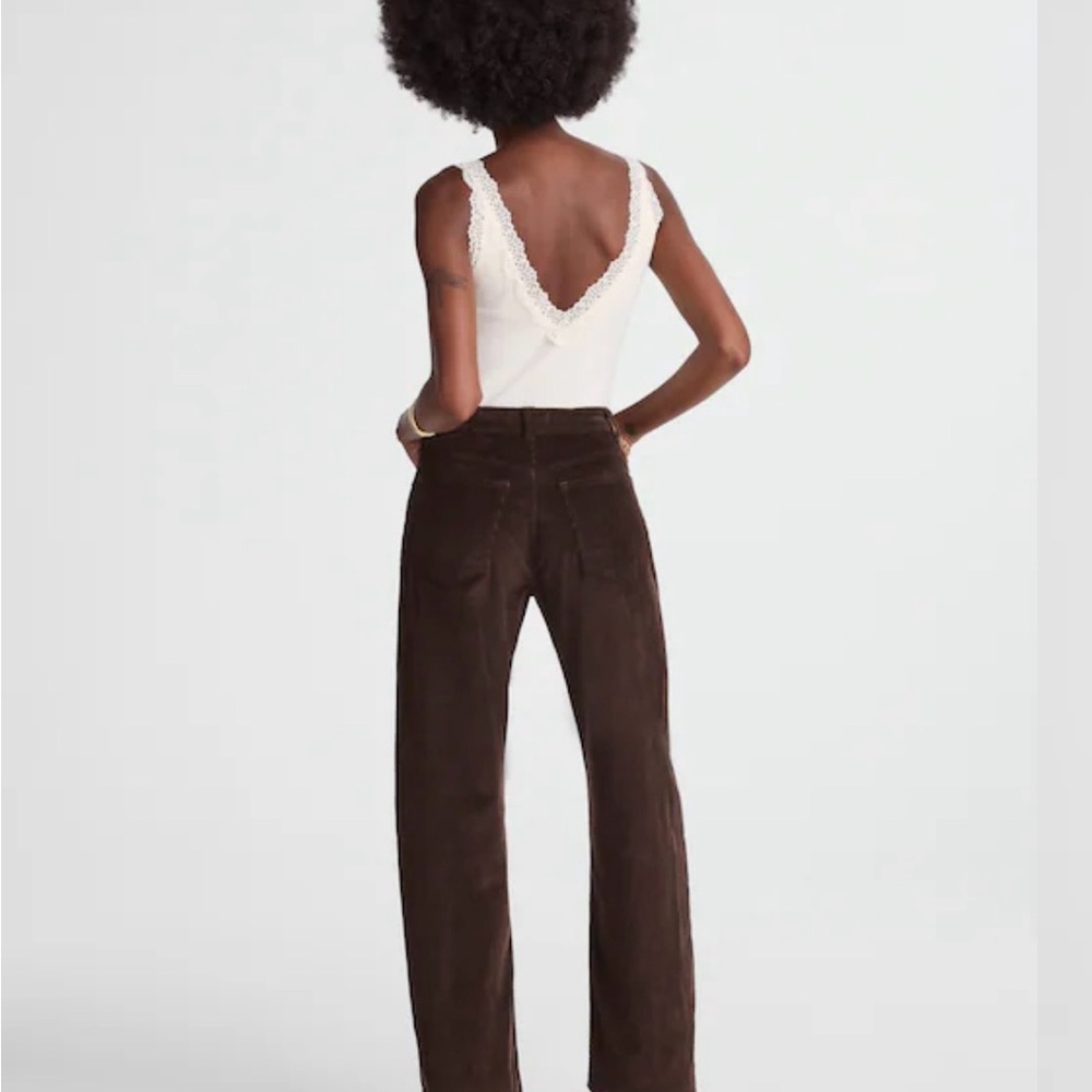 Madewell Brown Cordoruy The Balloon Pants Size 29 Retro 90s - Picture 2 of 12